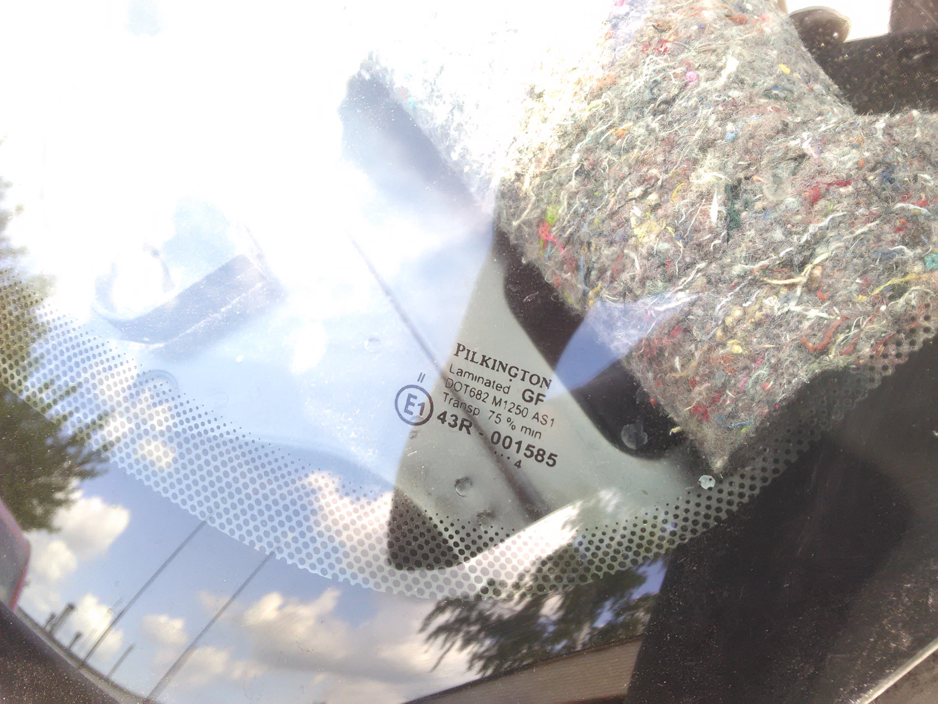 Лобовое стекло PILKINGTON 75% Laminated. Omega B . — bobmarley321 на DRIVE2