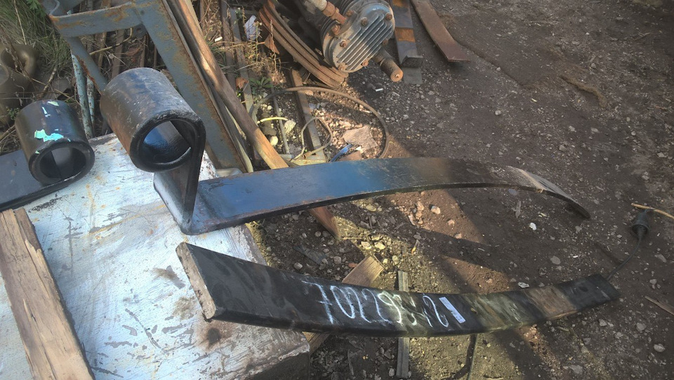 Импортозамещение рессор. — Chevrolet Kodiak (3G), 6,6 л, 2004 года ...