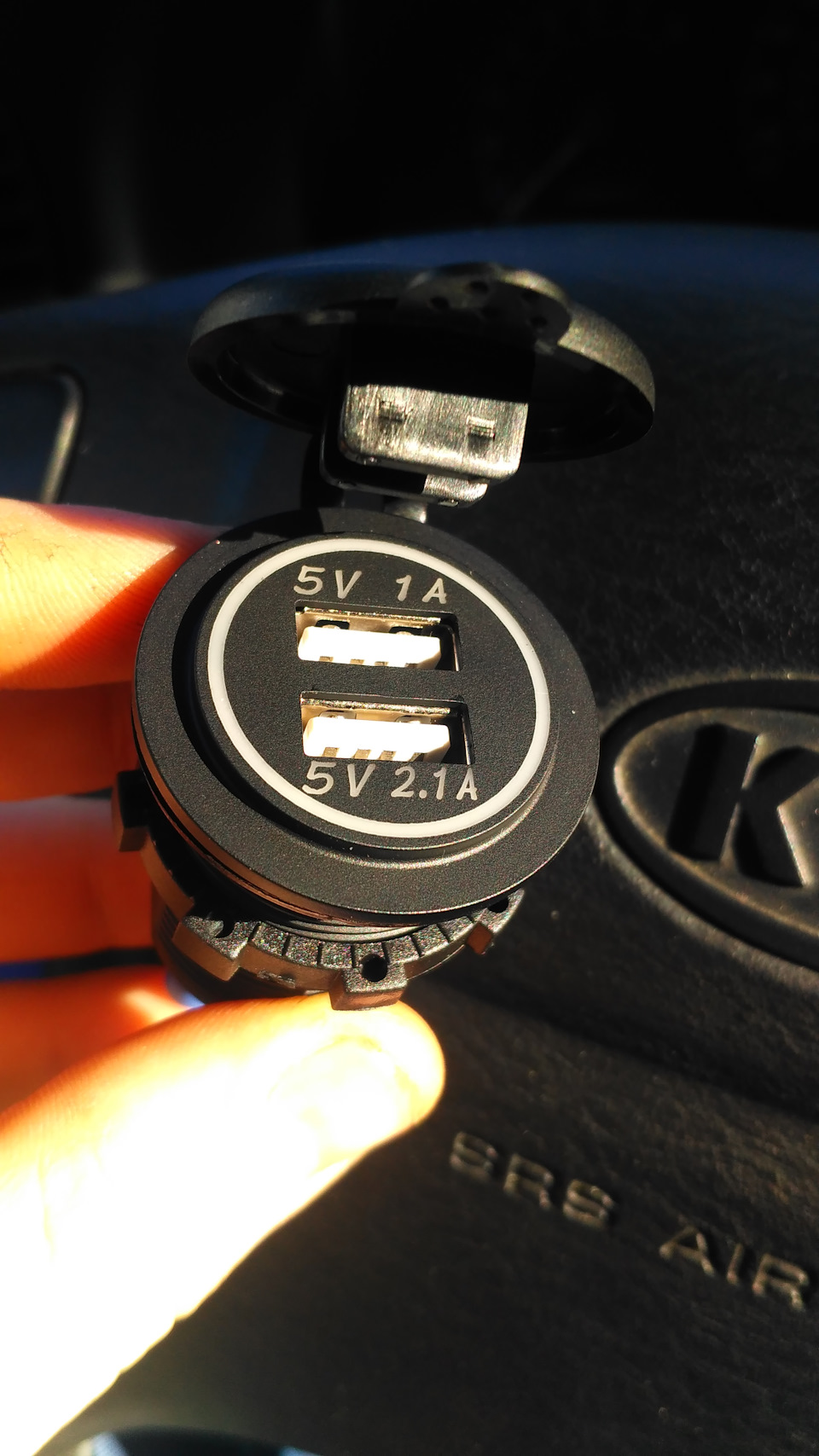 Usb розетка в автомобиль вместо прикуривателя