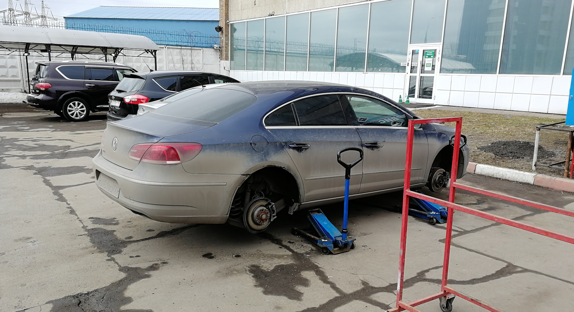 Резина и прочая весенняя ерунда — Volkswagen Passat CC, 1,8 л, 2012 ...