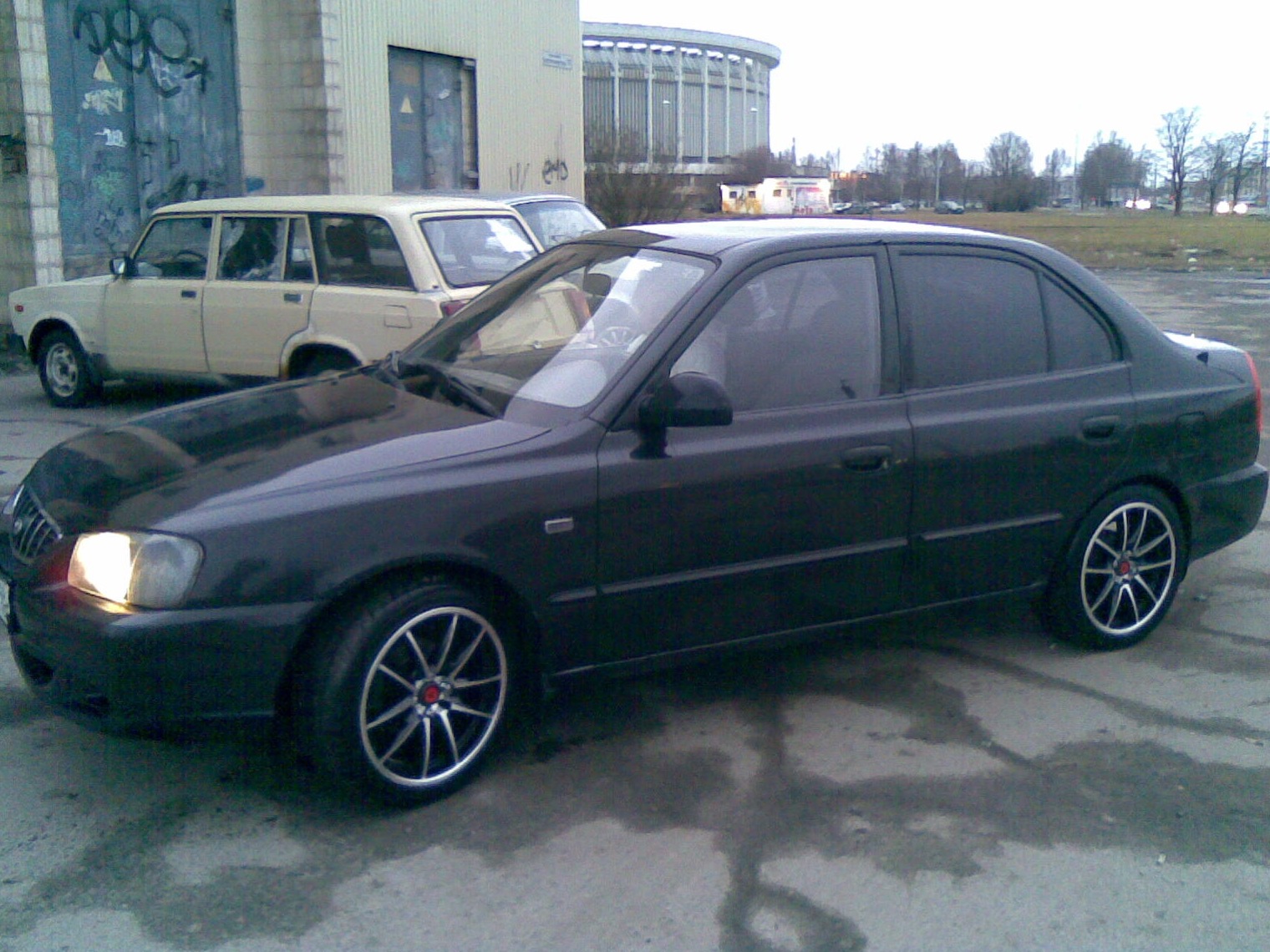 Колеса на лето. R16 — Hyundai Accent (2G), 1,5 л, 2006 года | колёсные диски  | DRIVE2