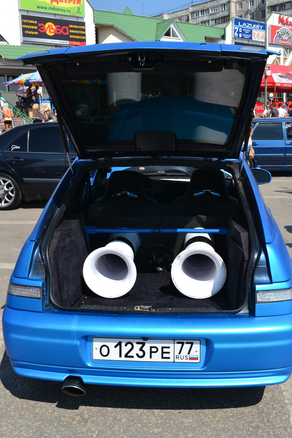 Автозвук 2014 в г.Серпухов — Lada 2115, 1,5 л, 2006 года | фотография ...