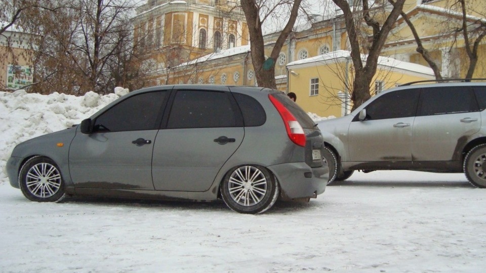 Калина хэтчбек передок