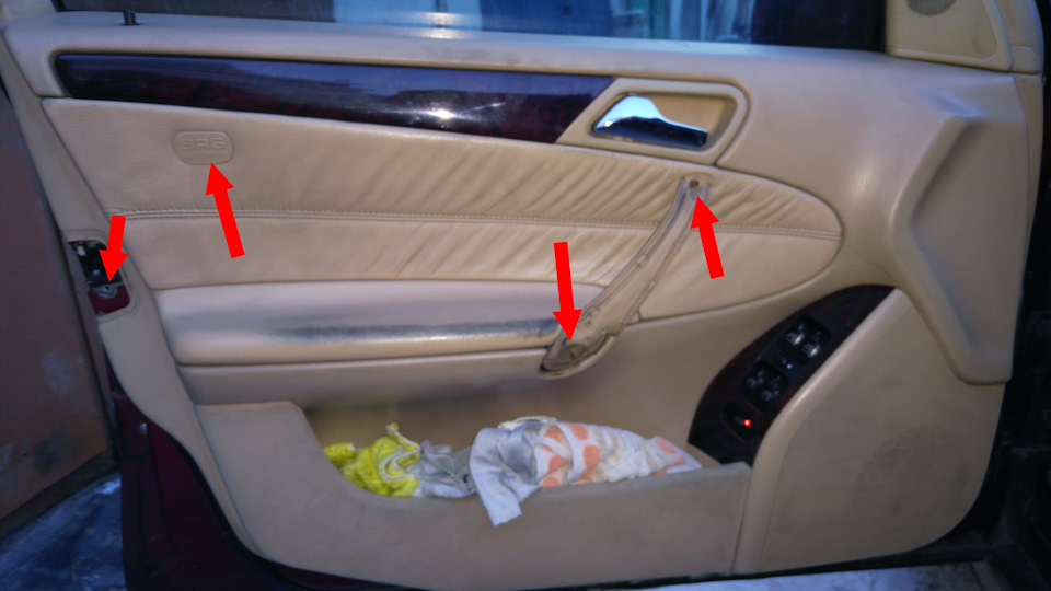 Замена блока управления стеклоподъемниками. — Mercedes-Benz C-class ...