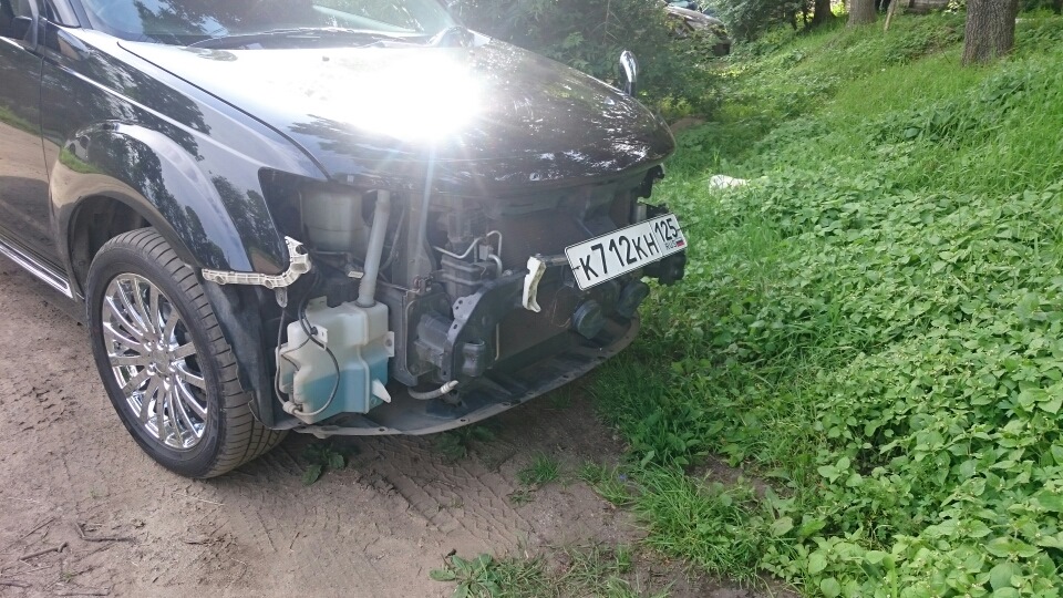 Ангельские глазки — Mitsubishi Outlander XL, 2,4 л, 2008 года ...