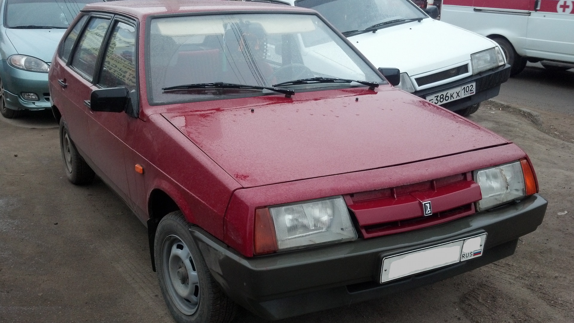 Lada 2109 1.3 бензиновый 1989 | Вишневая девятка на DRIVE2