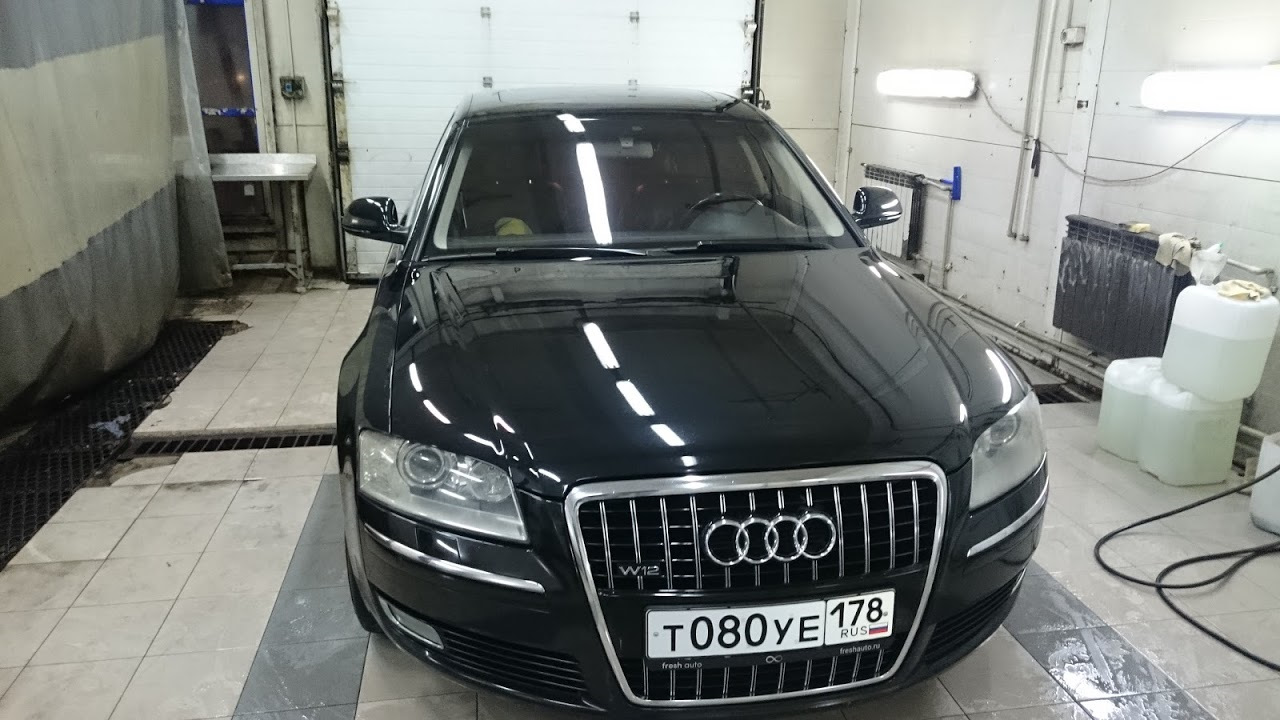 Audi A8 (D3) 6.0 бензиновый 2008 | W12 6.0 450 лс. на DRIVE2