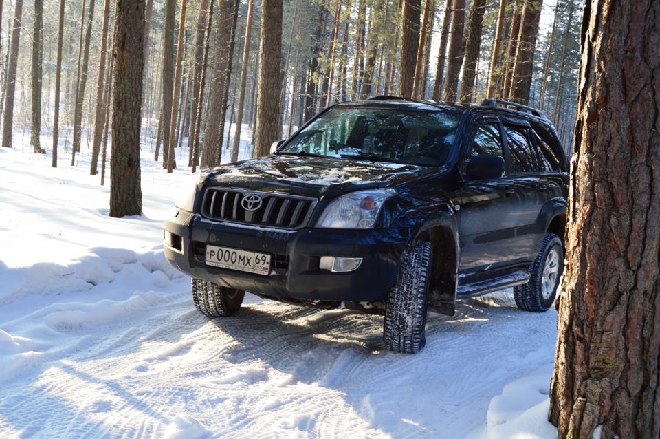 Мороз и солнце … — Toyota Land Cruiser Prado 120-series, 4 л, 2008 года ...
