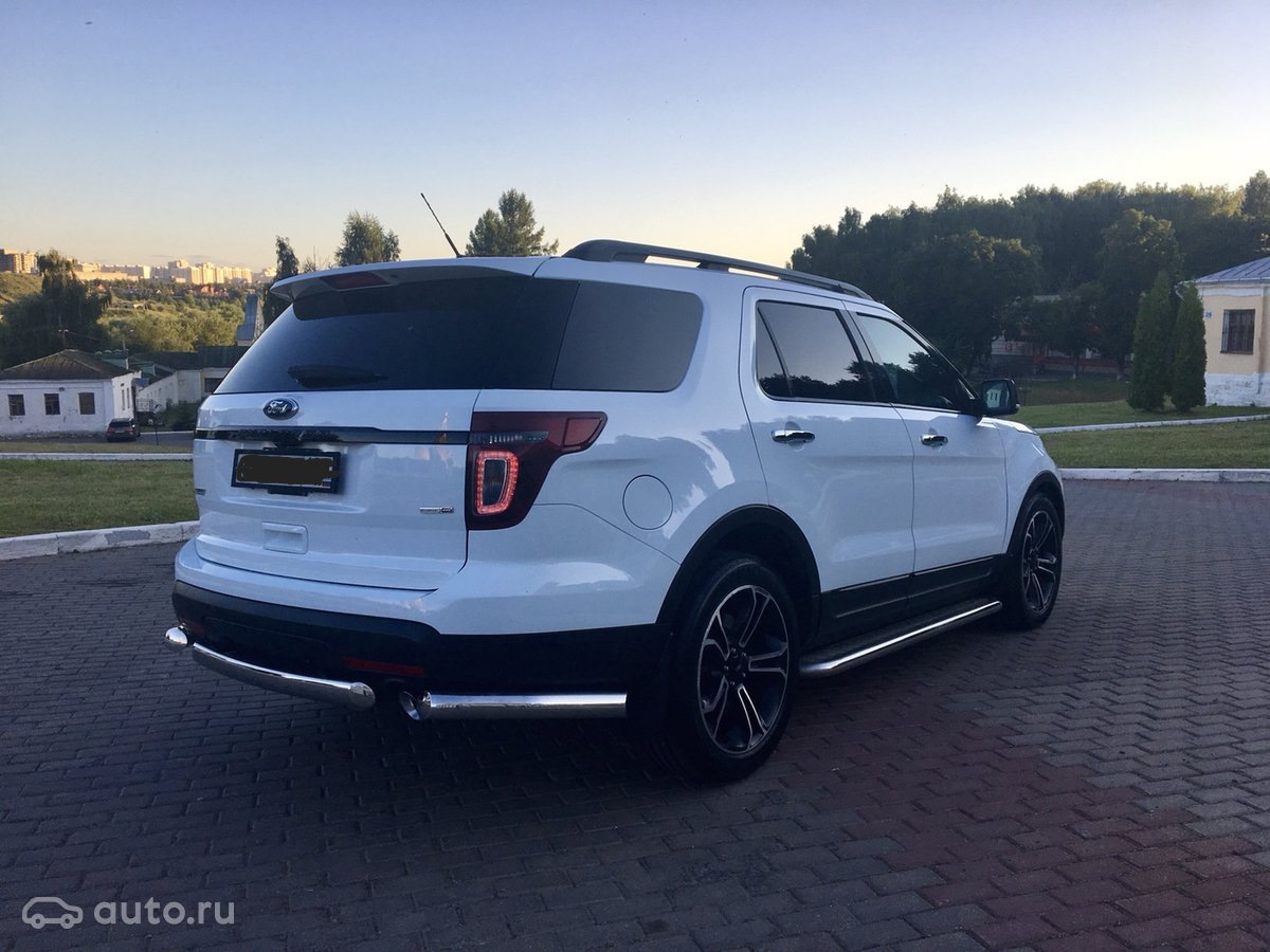 Ford Explorer Sport Black Tuning 2017