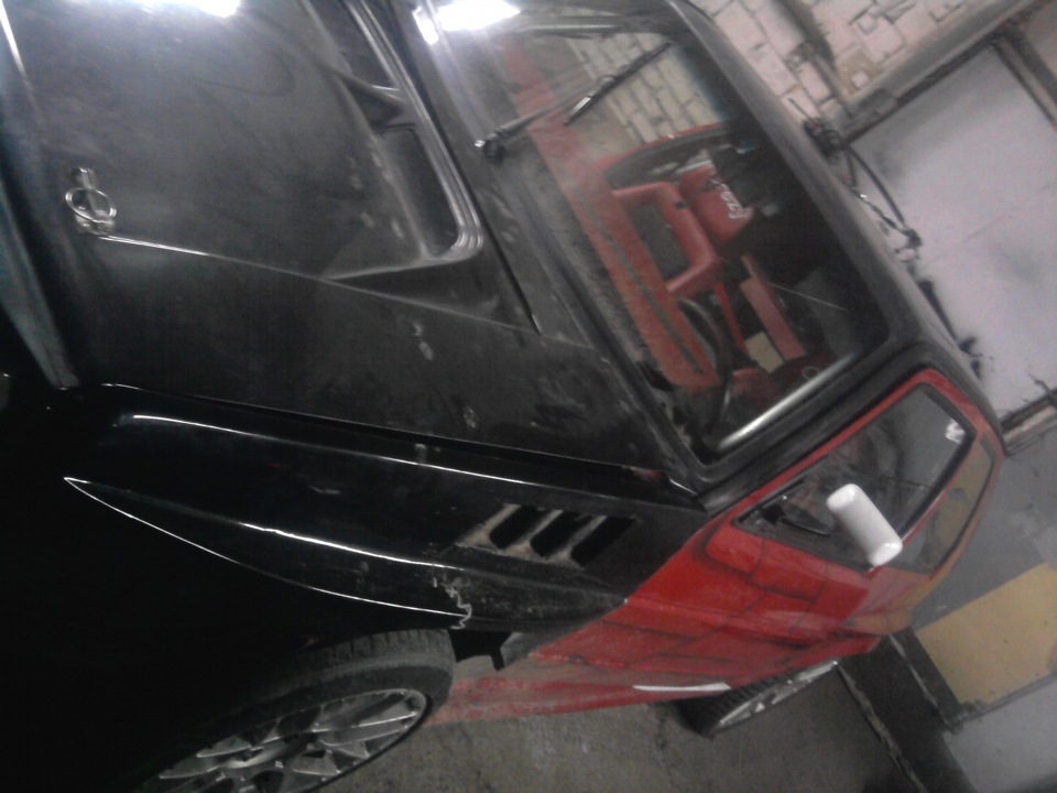 Установка КЛИЕНТУ ЛАМБО ДВЕРЕЙ на ГОЛЬФ 2 — LADA 21124, 2,5 л., 2004 ...