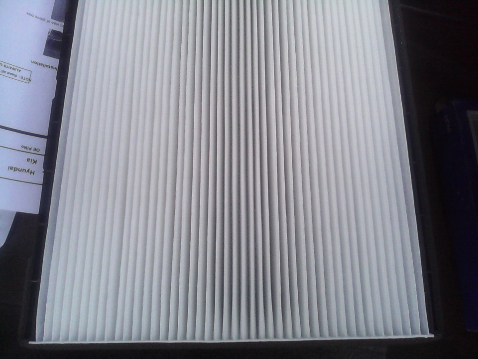 Замена салонного фильтра — Hyundai Elantra (3G), 2 л, 2002 года ...