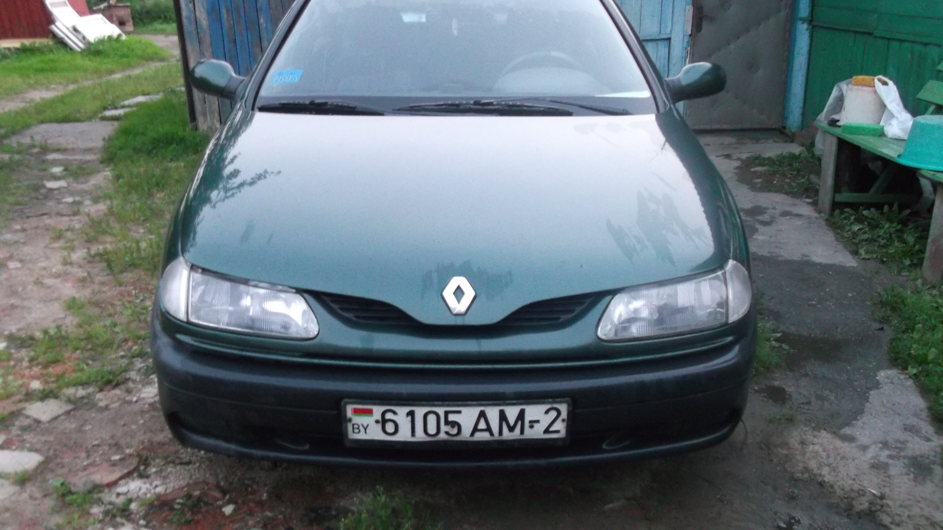 Renault Laguna I 1.8 бензиновый 1996 | 1.8 Зелёная бестия на DRIVE2