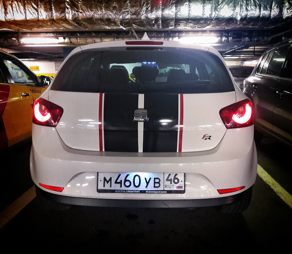 Шильдик "Fr" и плюс 5 л.с. — SEAT Ibiza (6J), 1,4 л, 2009 года ...