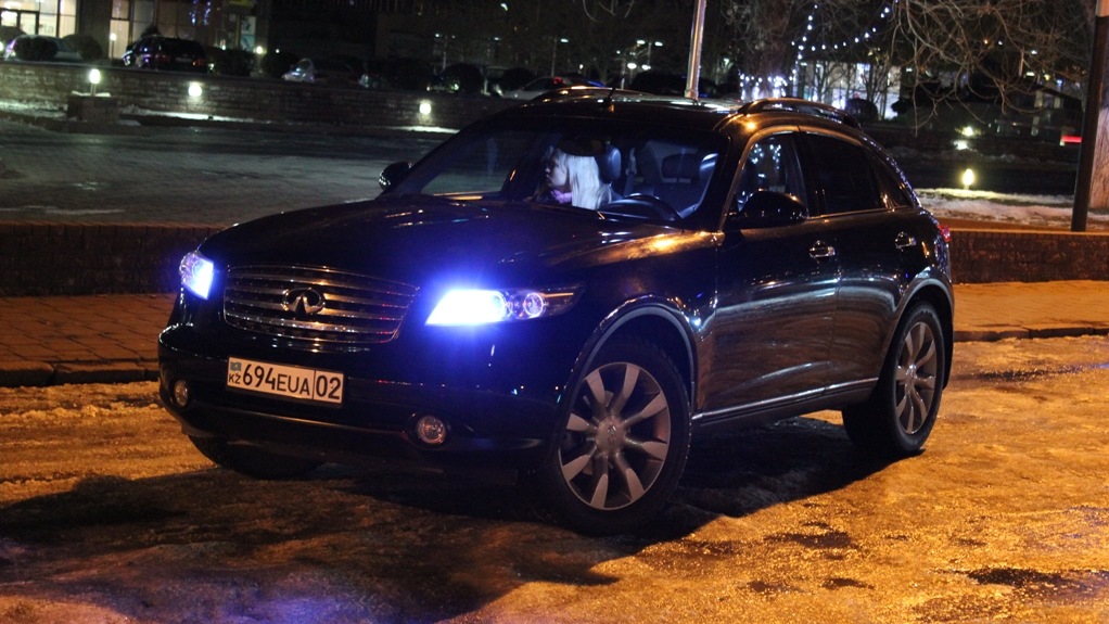 Infiniti fx35 не горят габариты