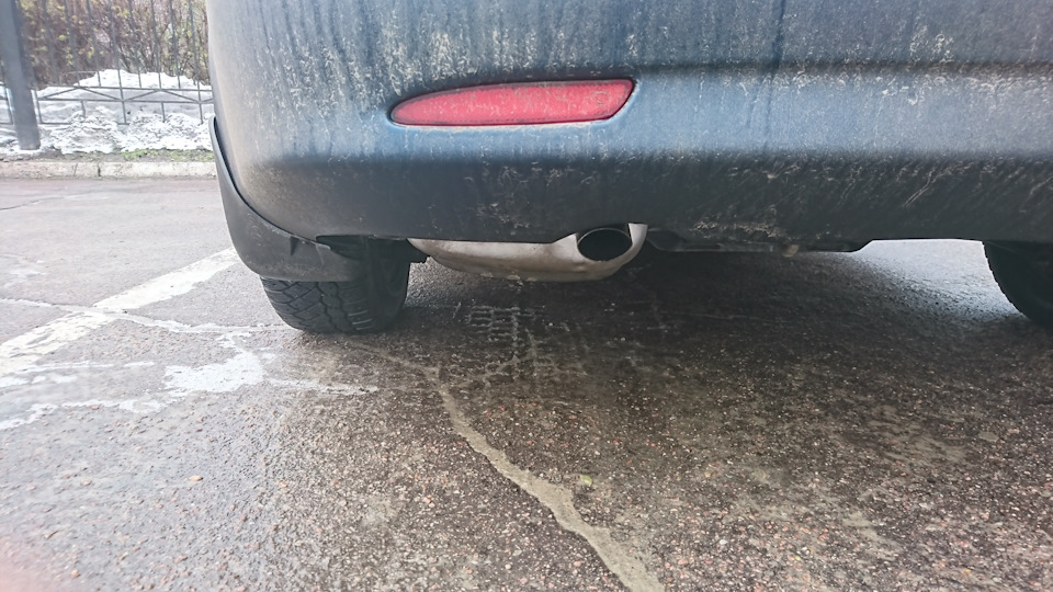 Замена глушителя… — Chevrolet Lacetti 5D, 1,6 л, 2007 года | запчасти ...