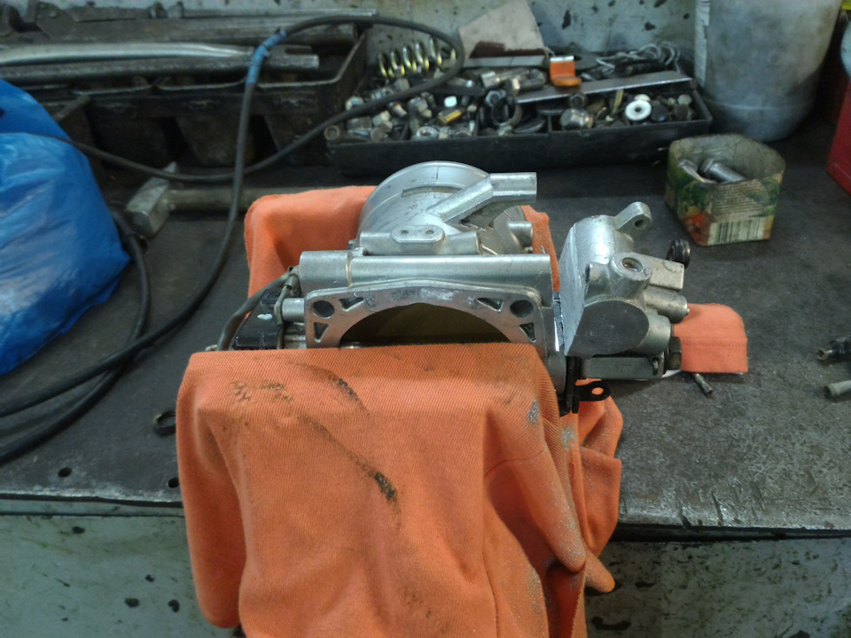 Доработка дросселя от Q45 — Toyota Celica (230), 1,8 л, 1999 года ...