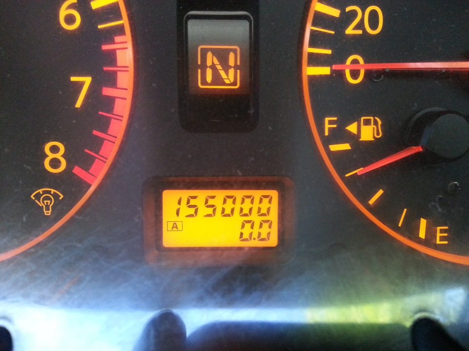 Круглая дата (155 т.км.) — Nissan Avenir (2G), 1,8 л, 2003 года ...