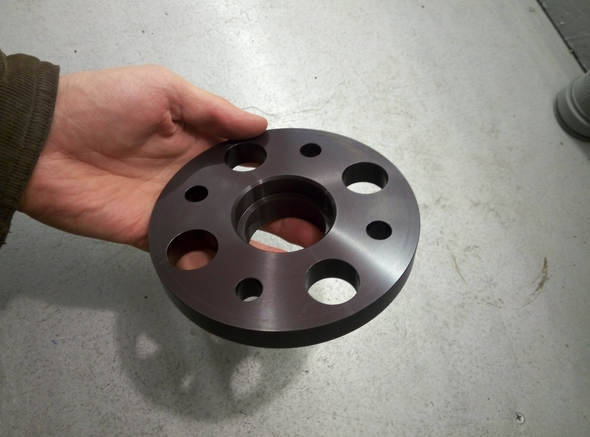 Изготовление колесных проставок 16мм на передние колеса — Volvo 360, 2 ...