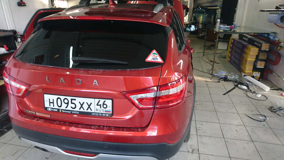 Фото в бортжурнале Lada Vesta SW Cross (1G)