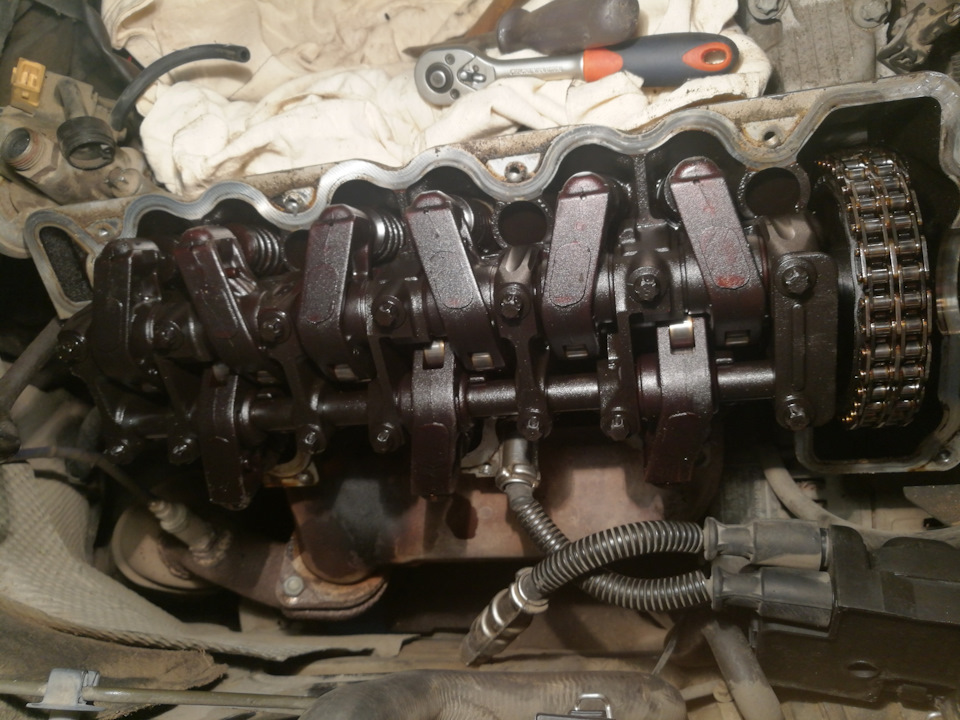 Замена МСК m112 без снятия головок — Mercedes-Benz E-class (W210), 2,4 ...