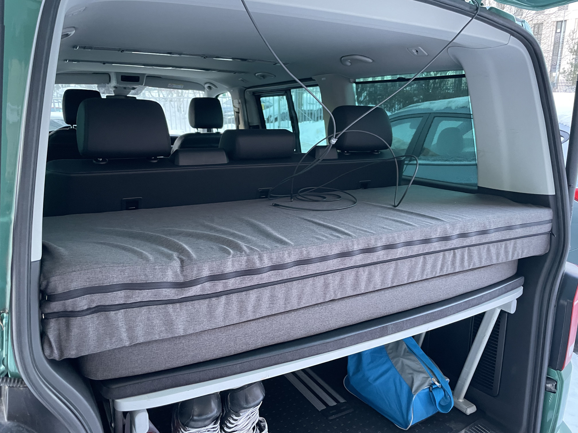 Раскладные матрасы — Volkswagen Multivan (T6.1), 2 л, 2020 года ...