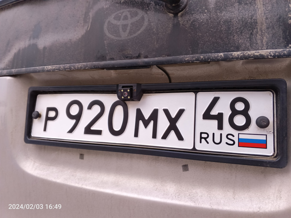 Камера ЗХ — Toyota Lite Ace Noah, 2 л, 1997 года | своими руками | DRIVE2