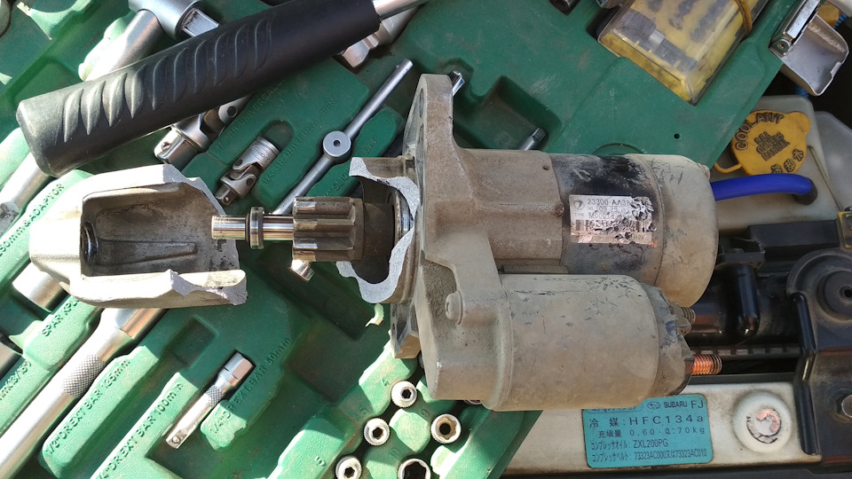 Стартер сломался…совсем — Subaru Forester (SF), 2 л, 2000 года ...