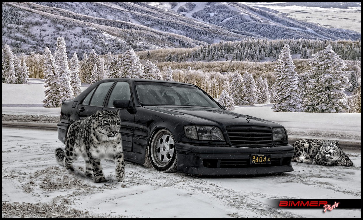 Mercedes w124 Бандитский