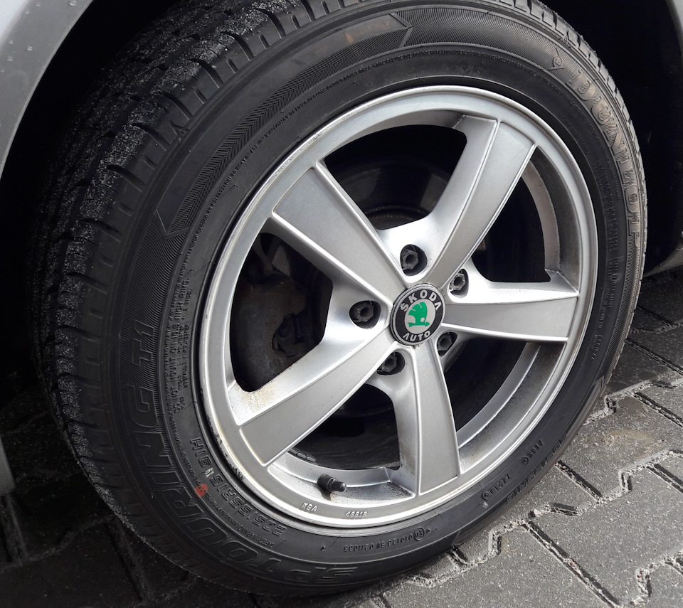 Покупка новый летних шин и б/у литых дисков. — Skoda Octavia A5 Mk2, 1 ...