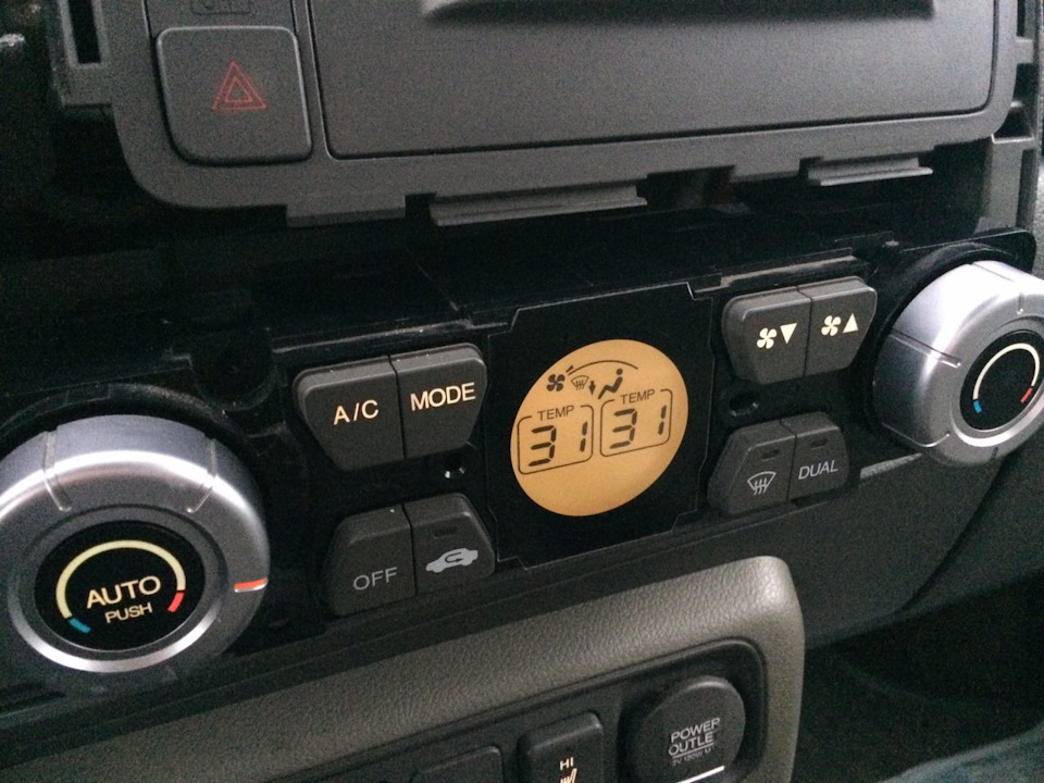 альтернативная замена лампочек подсветки кнопок блока климатконтроля ...