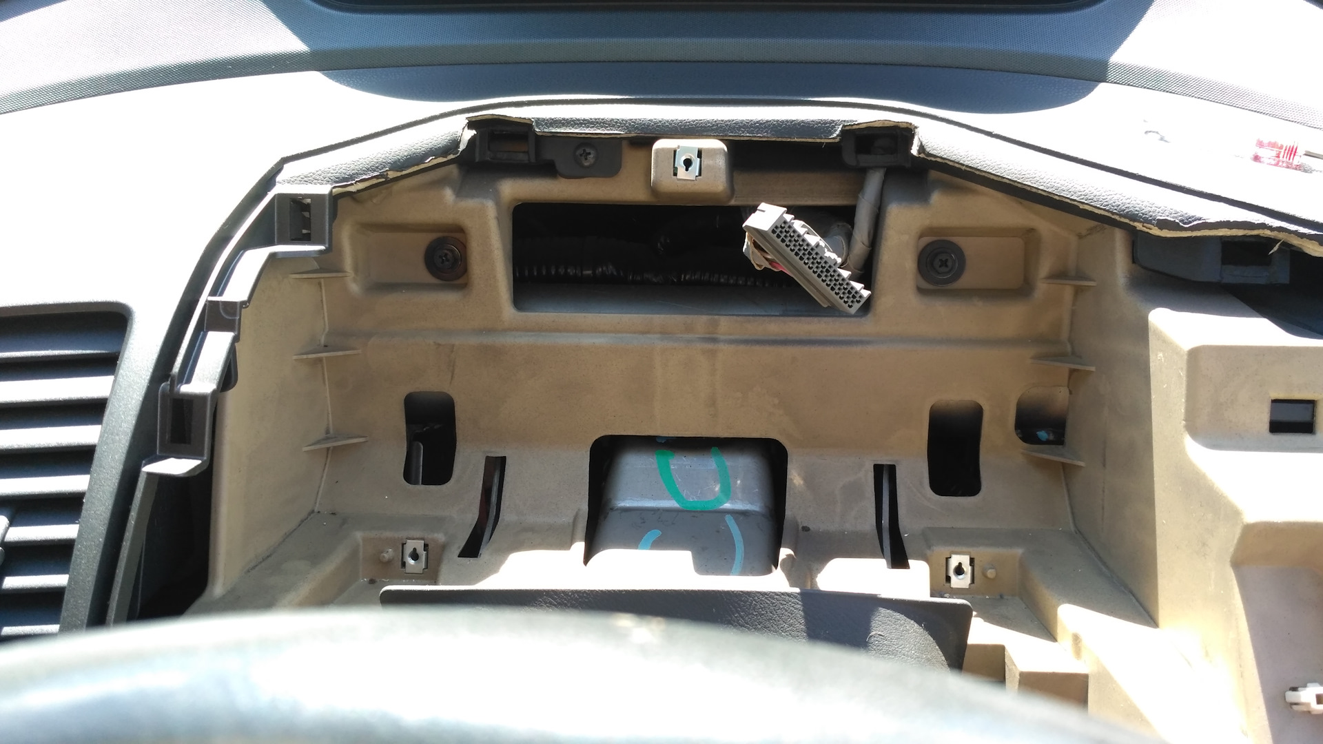 Разбор панели