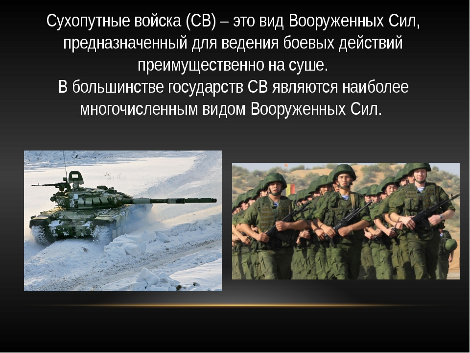 Сухопутные войска фото для проекта
