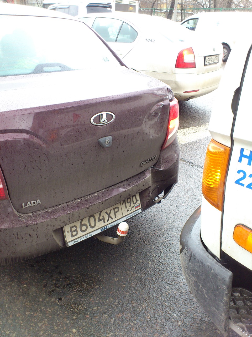 Грустно и обидно — Lada Гранта (1G), 1,6 л, 2012 года | ДТП | DRIVE2