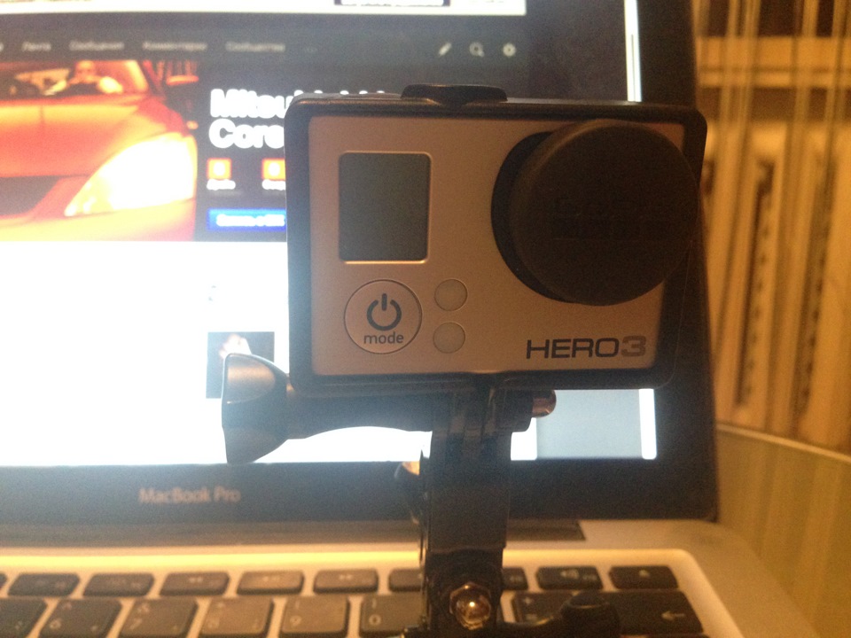 GoPro как видео-регистратор — Mitsubishi Lancer IX, 1,6 л, 2005 года ...