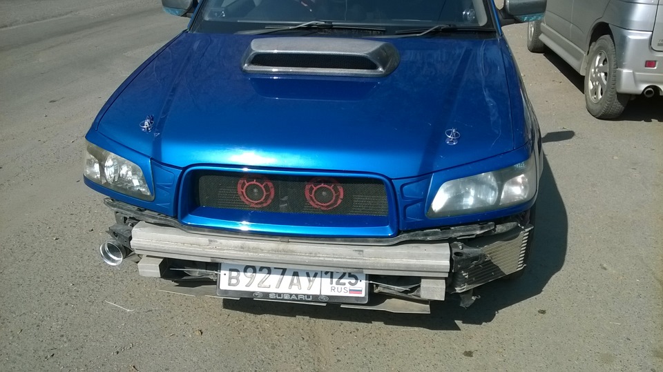 153. Красим сами + — Subaru Forester (SG), 2 л, 2004 года | своими ...