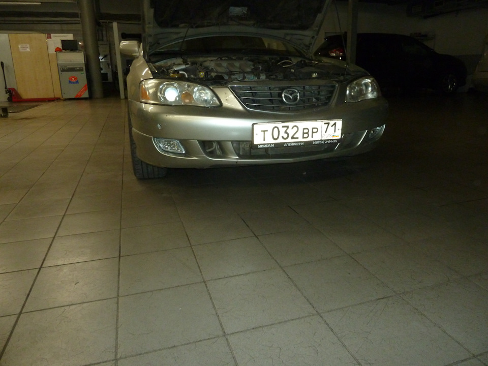 новый бампер + регулировка ПТФ! — Mazda Millenia, 2,5 л, 2001 года ...