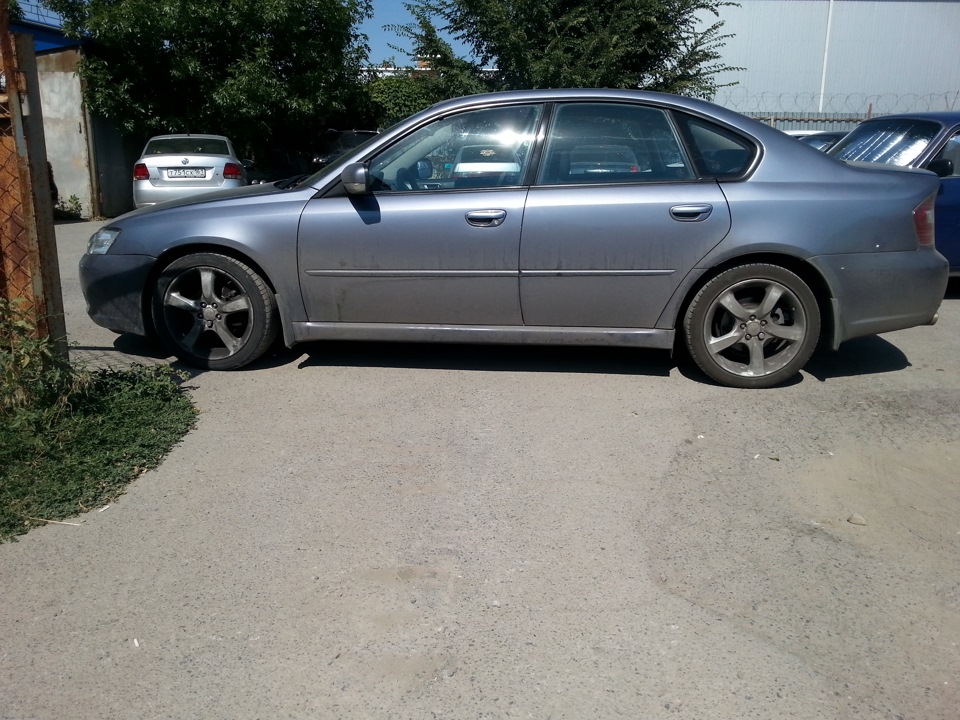 Увеличиваем клиренс bp5 subaru legacy