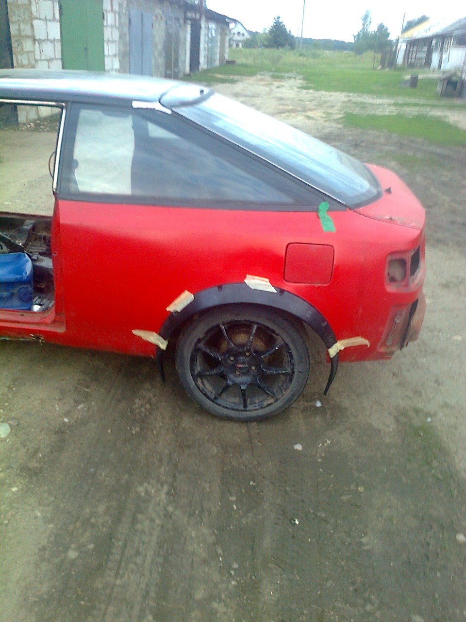 Задние арки — Toyota Celica (160), 1,6 л, 1988 года | кузовной ремонт ...