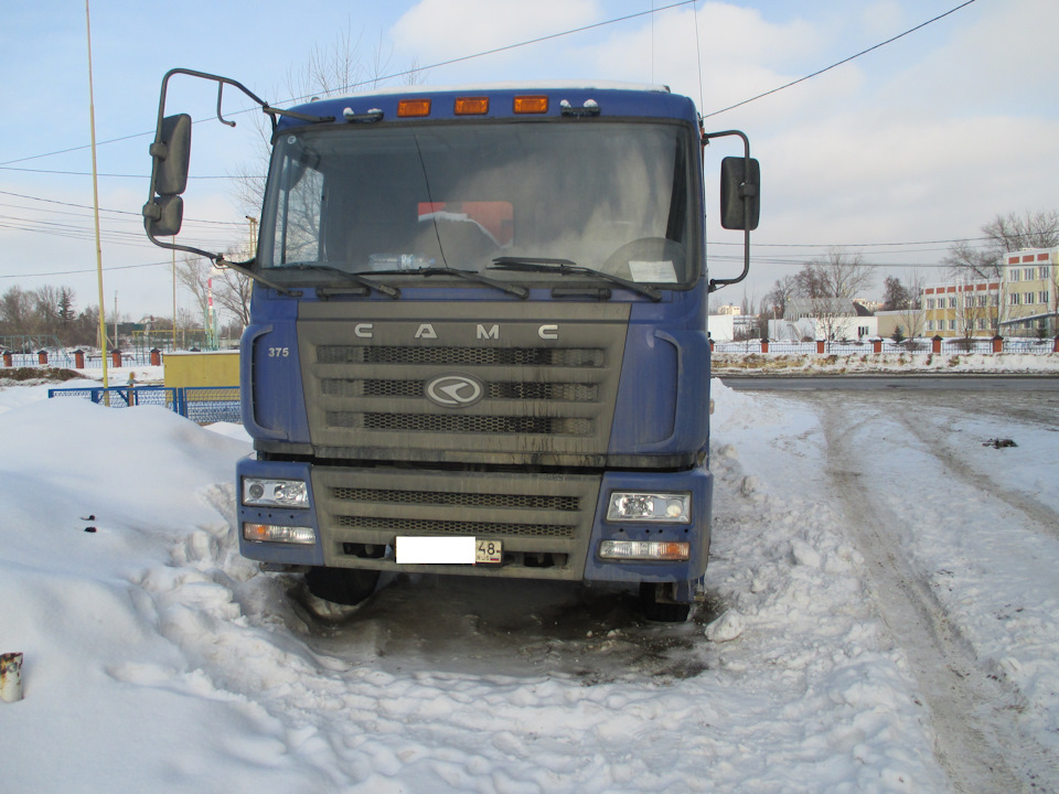 Отключаем \"Мочевину\" — AdBlue, на самосвале CAMC в Липецке. Прощай ...