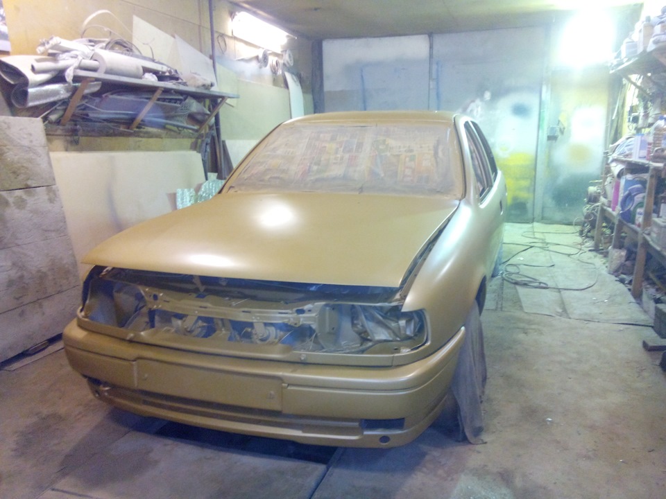 Покраска Веры — Opel Vectra A, 2 л, 1991 года | кузовной ремонт | DRIVE2