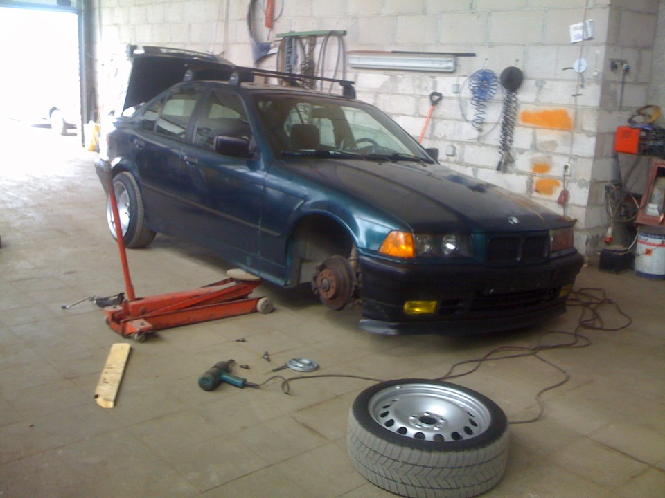проставки — BMW 3 series (E36), 1,8 л, 1994 года | аксессуары | DRIVE2