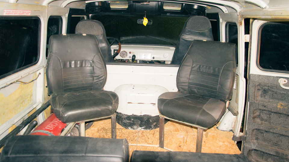 Уаз буханка расположение сидений - 91 фото