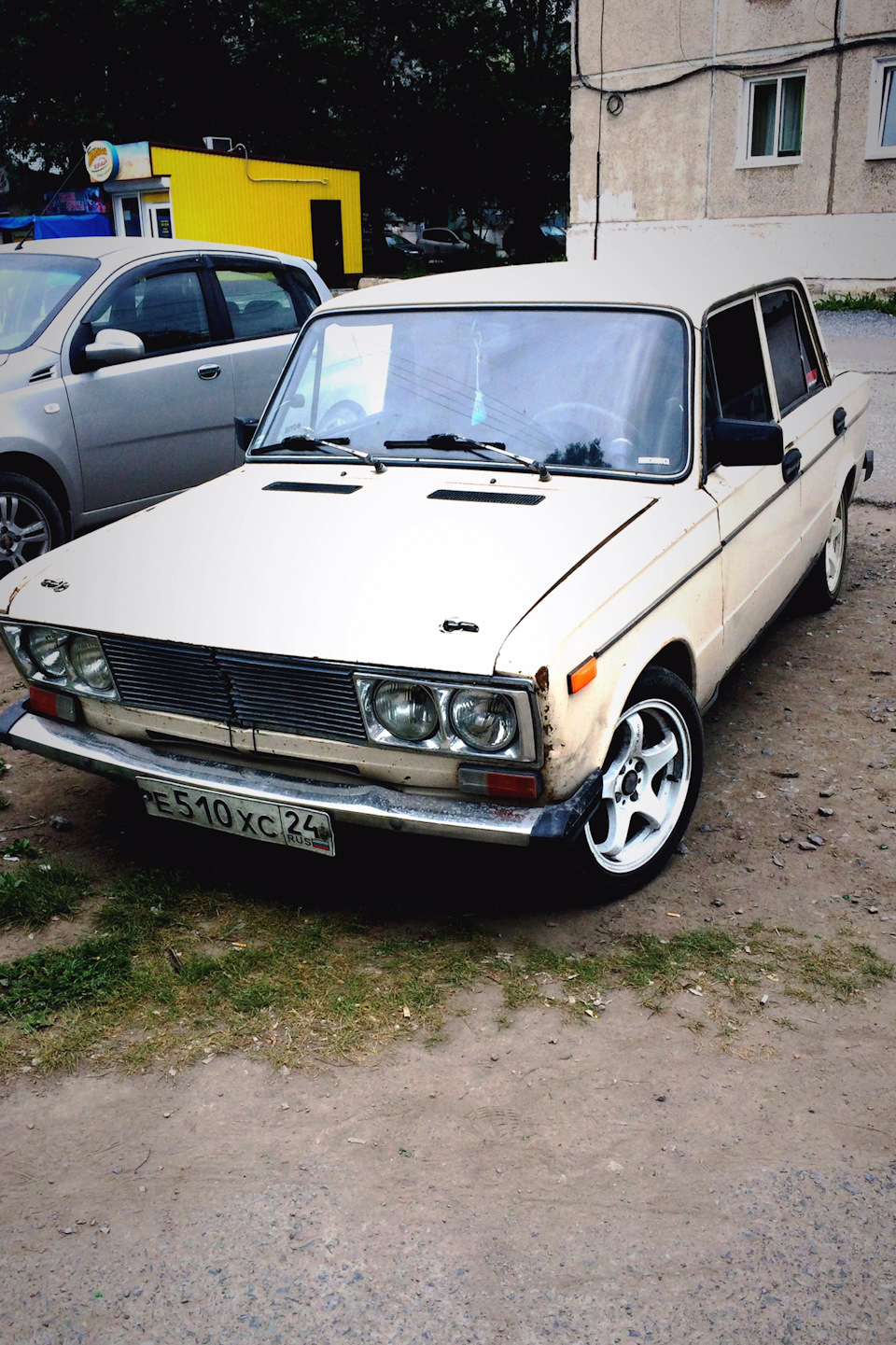 О жигулях на шеснаре, заварке и нивоподвески. — Lada 21063, 1,6 л, 1993  года | наблюдение | DRIVE2