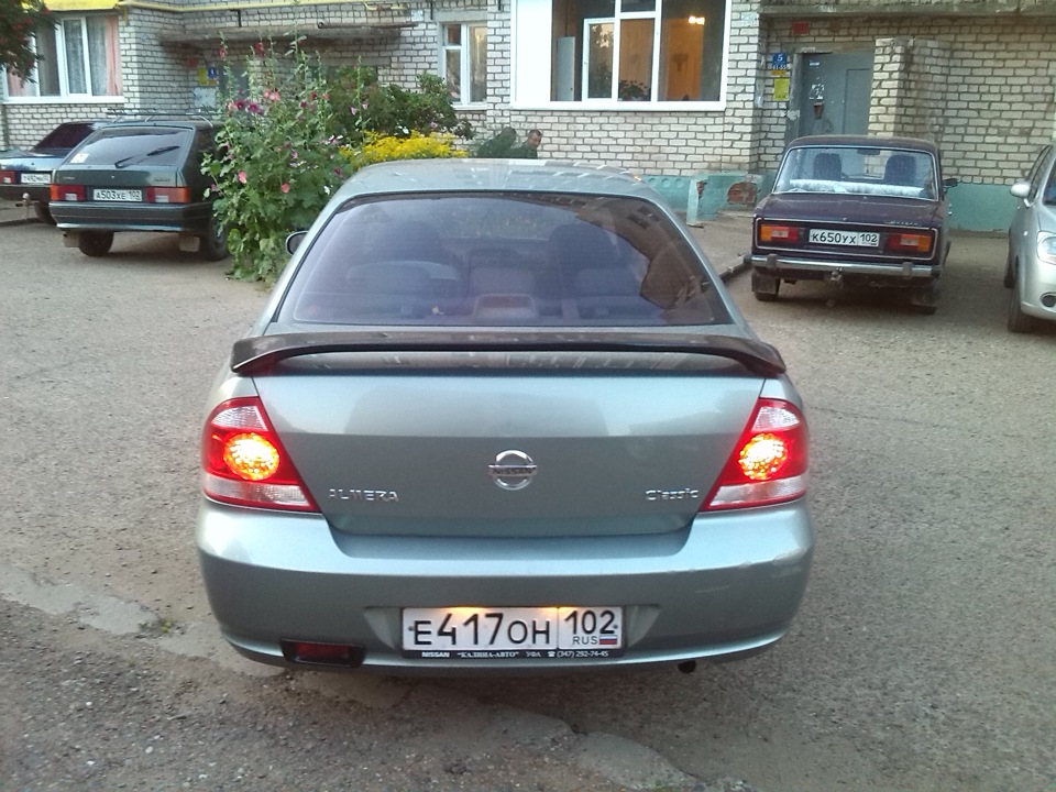 Nissan Almera Classic b10 антикрыло