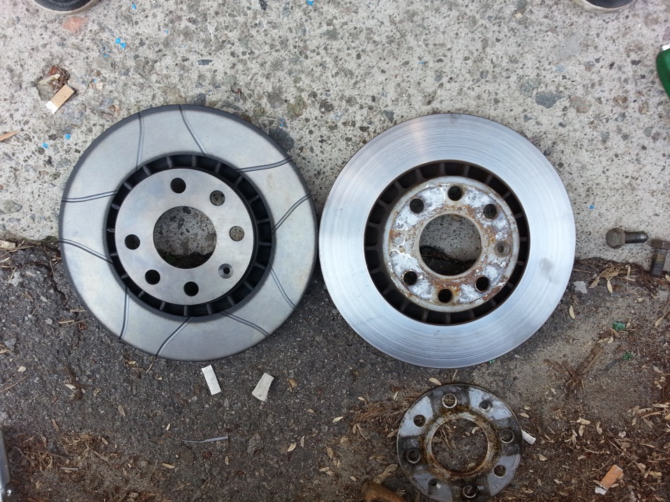 Биения рулевого колеса при торможении — Chevrolet Aveo Sedan (1G), 1,8 ...