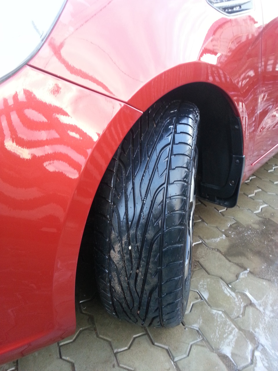 Новые летние шины — KIA Rio (3G), 1,6 л, 2013 года | шины | DRIVE2