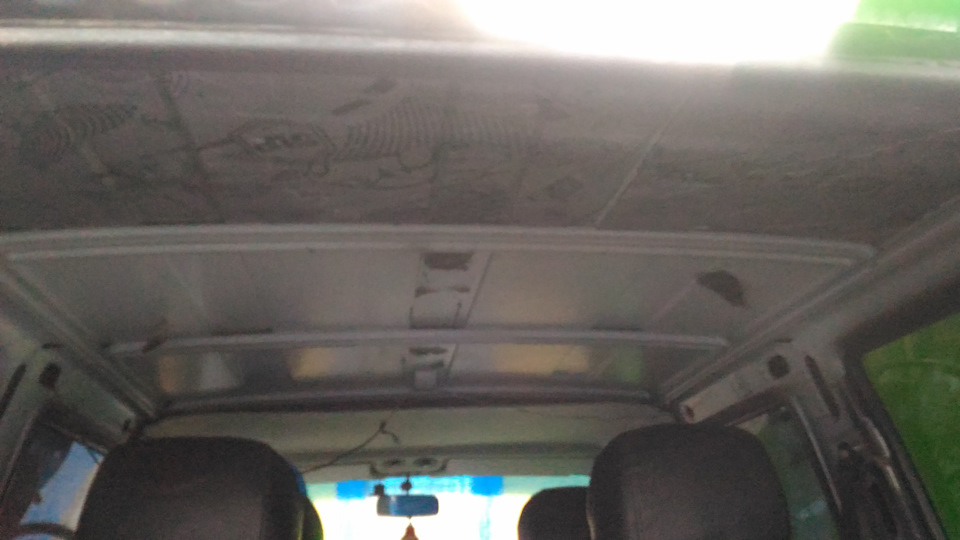 Шумоизоляция Патриота ч.2, 5 дверь и часть крыши — УАЗ Patriot, 2,7 л ...