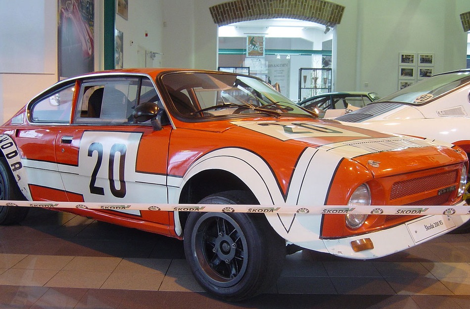 1975 Skoda 130 RS Cup car