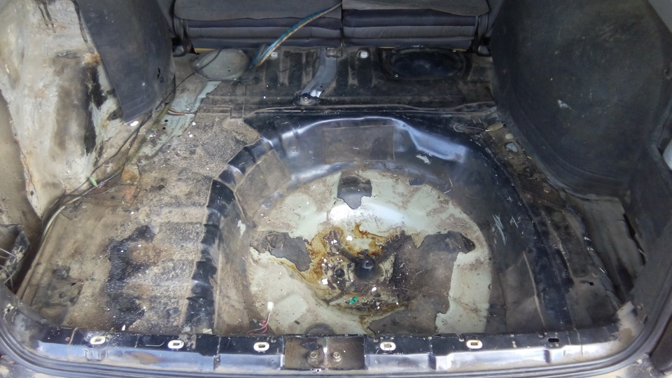 Шумоизоляция багажника. — Subaru Forester (SF), 2 л, 1998 года | другое ...