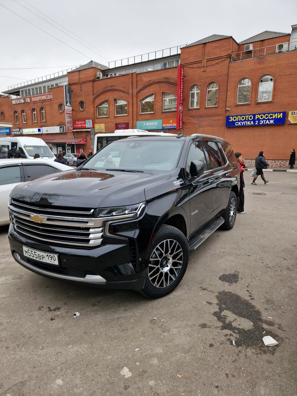 Переобулся на зиму — Chevrolet Tahoe (5G), 3 л, 2022 года | шины | DRIVE2